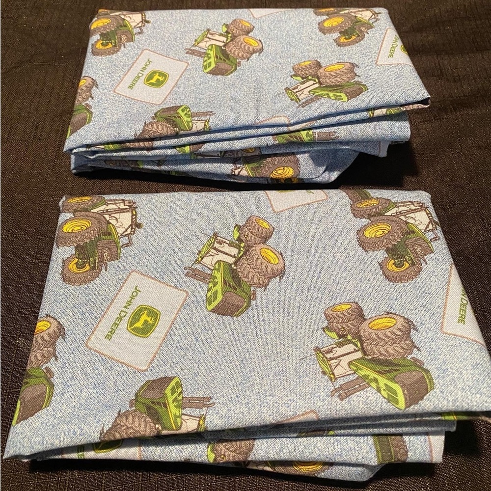 Handmade John Deere pillowcases
